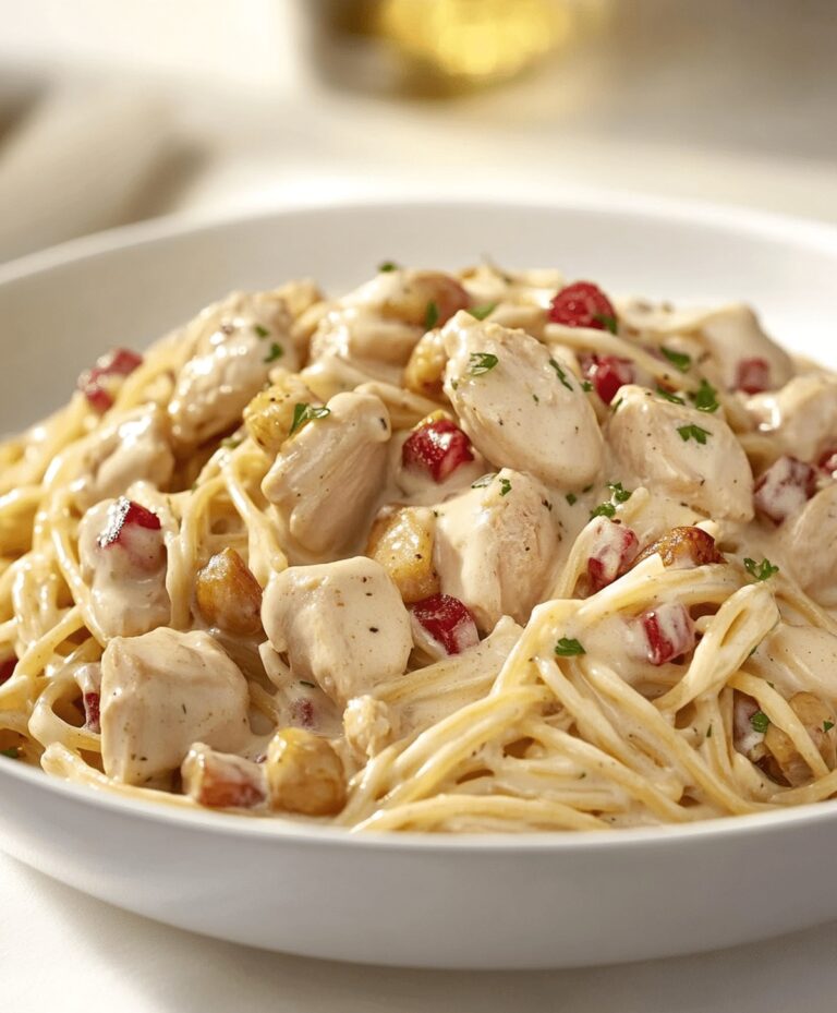 Indulgent Chicken Carbonara Recipe