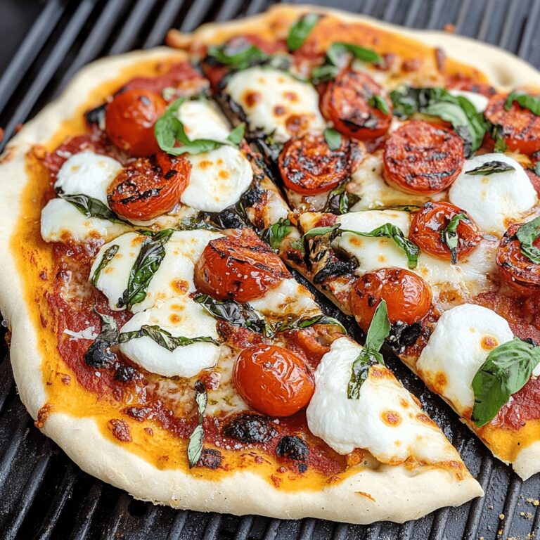 Homemade Grilled Pizza Recipe