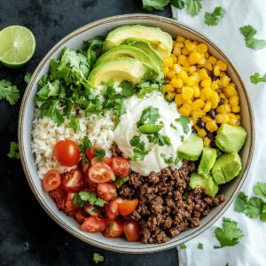 Delicious Beef Burrito Bowl Recipe