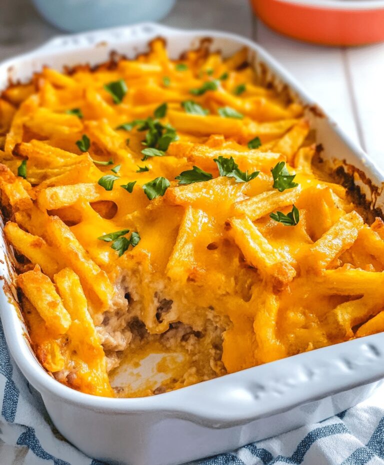 Crispy French Fry Casserole Recipe