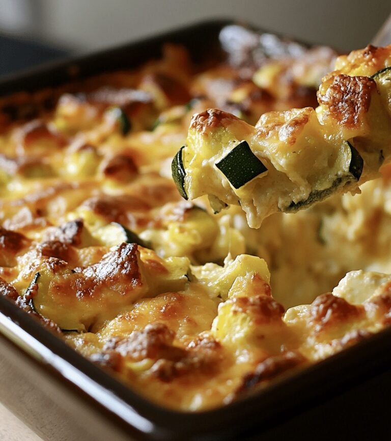 Creamy Zucchini Casserole Recipe