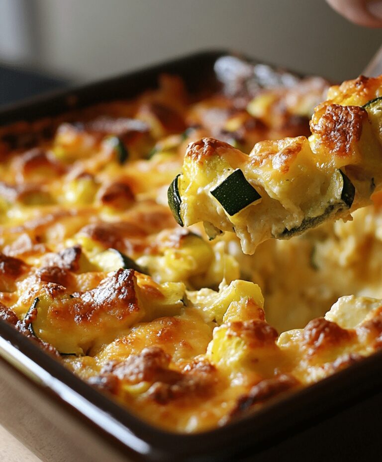 Creamy Zucchini Casserole Recipe