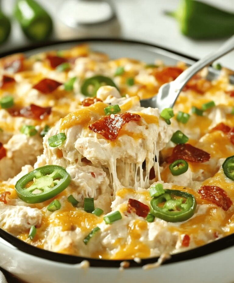 Jalapeno Popper Chicken Casserole Recipe