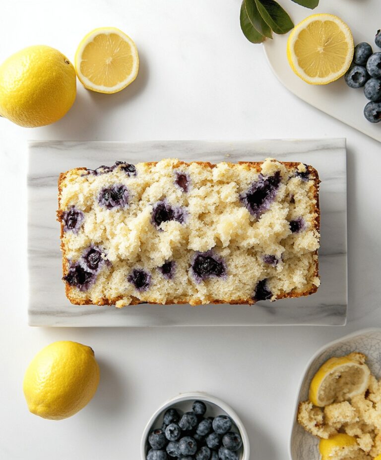 Lemon Blueberry Bread Recipe