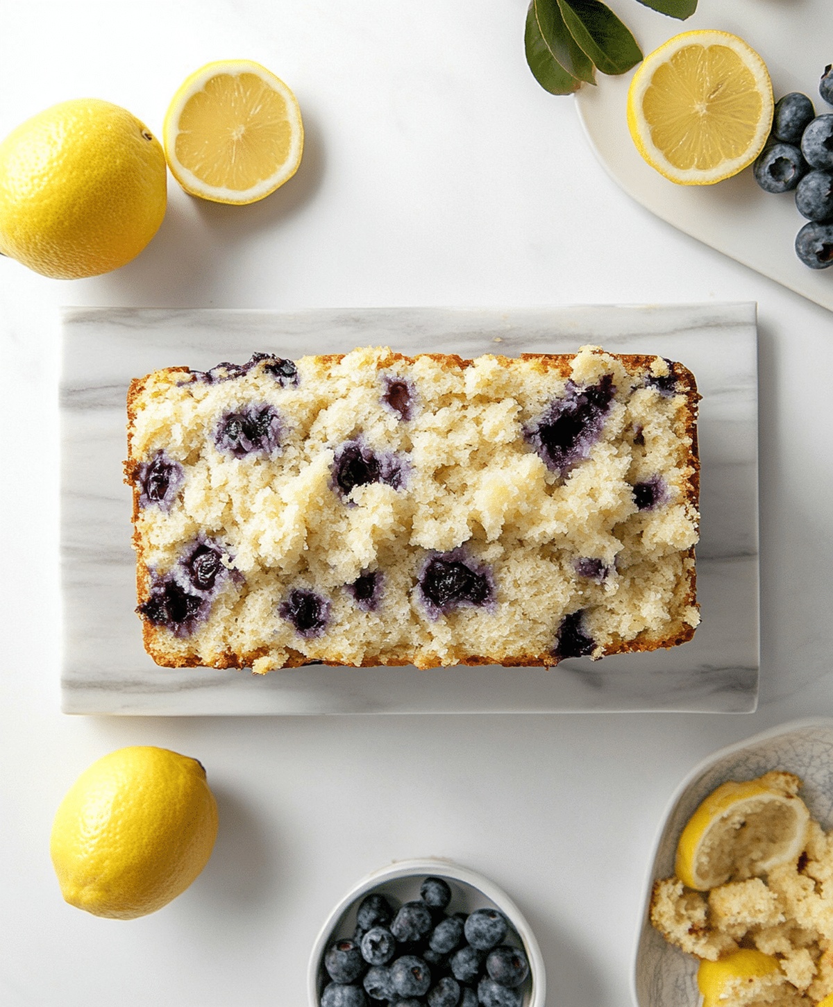 Lemon Blueberry Bread Recipe