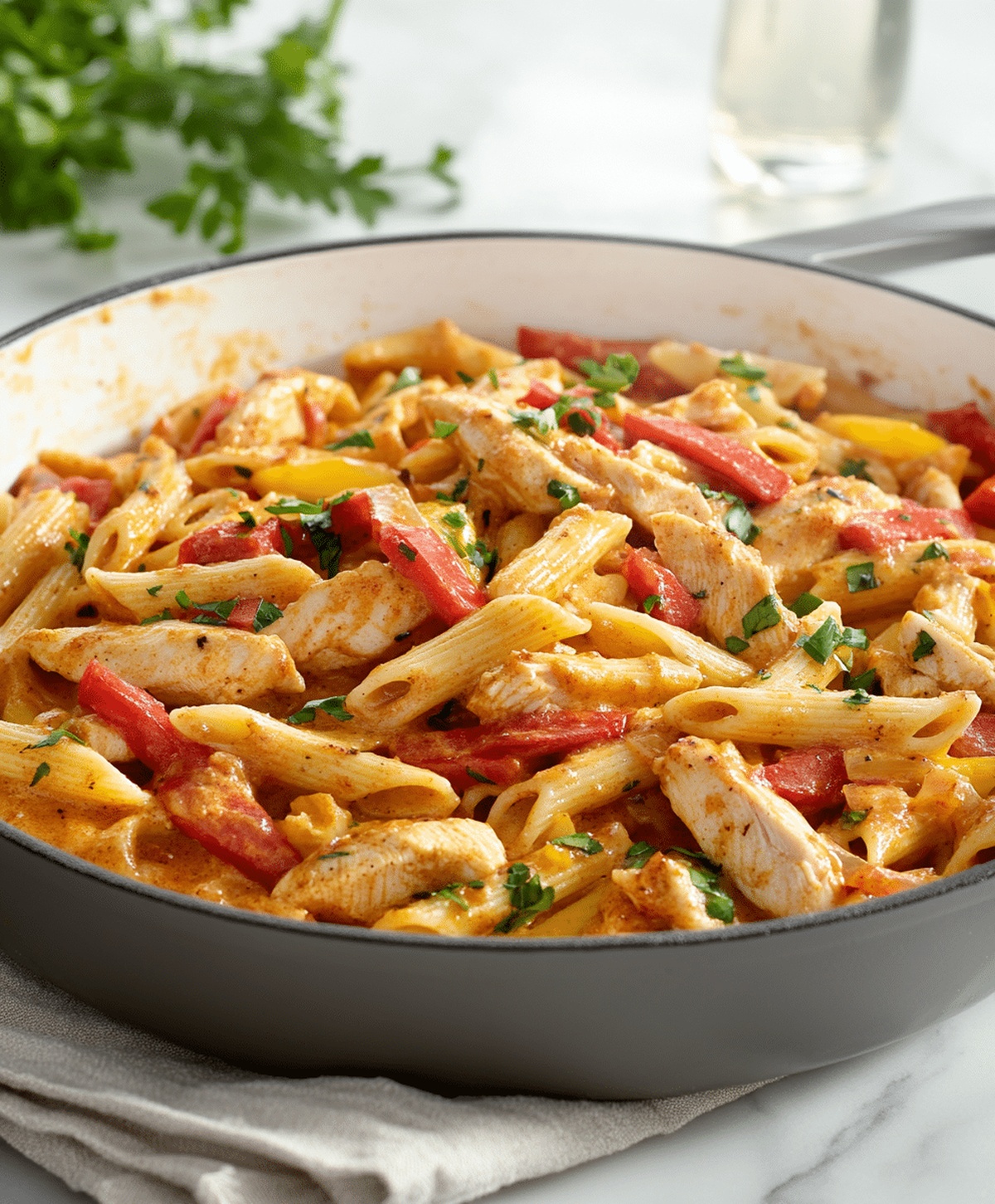 One Pot Cajun Chicken Pasta Recipe