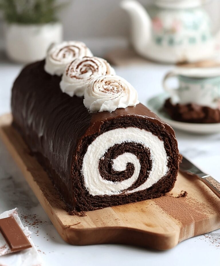 Rich Choco Swiss Roll Recipe