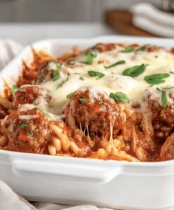 Meatball Casserole Recipe