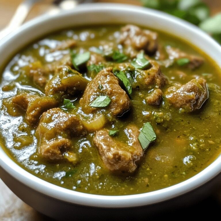 Authentic Chili Verde Recipe