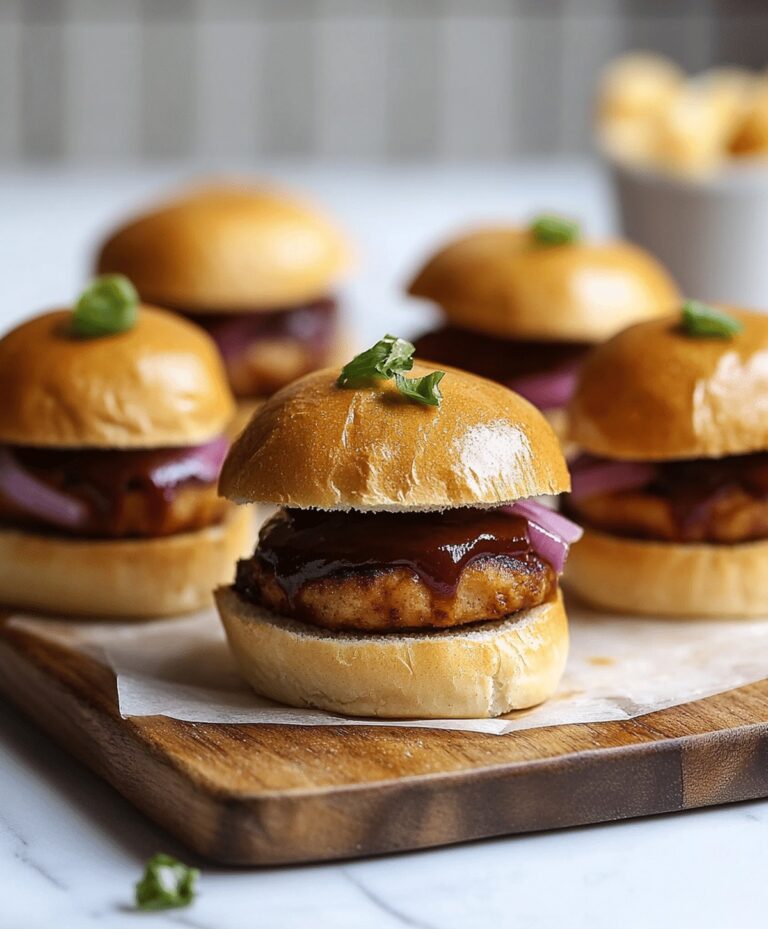 Irresistible Mini Sliders Recipe