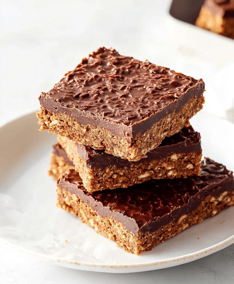 Easy No-Bake Chocolate Peanut Butter Bars Recipe
