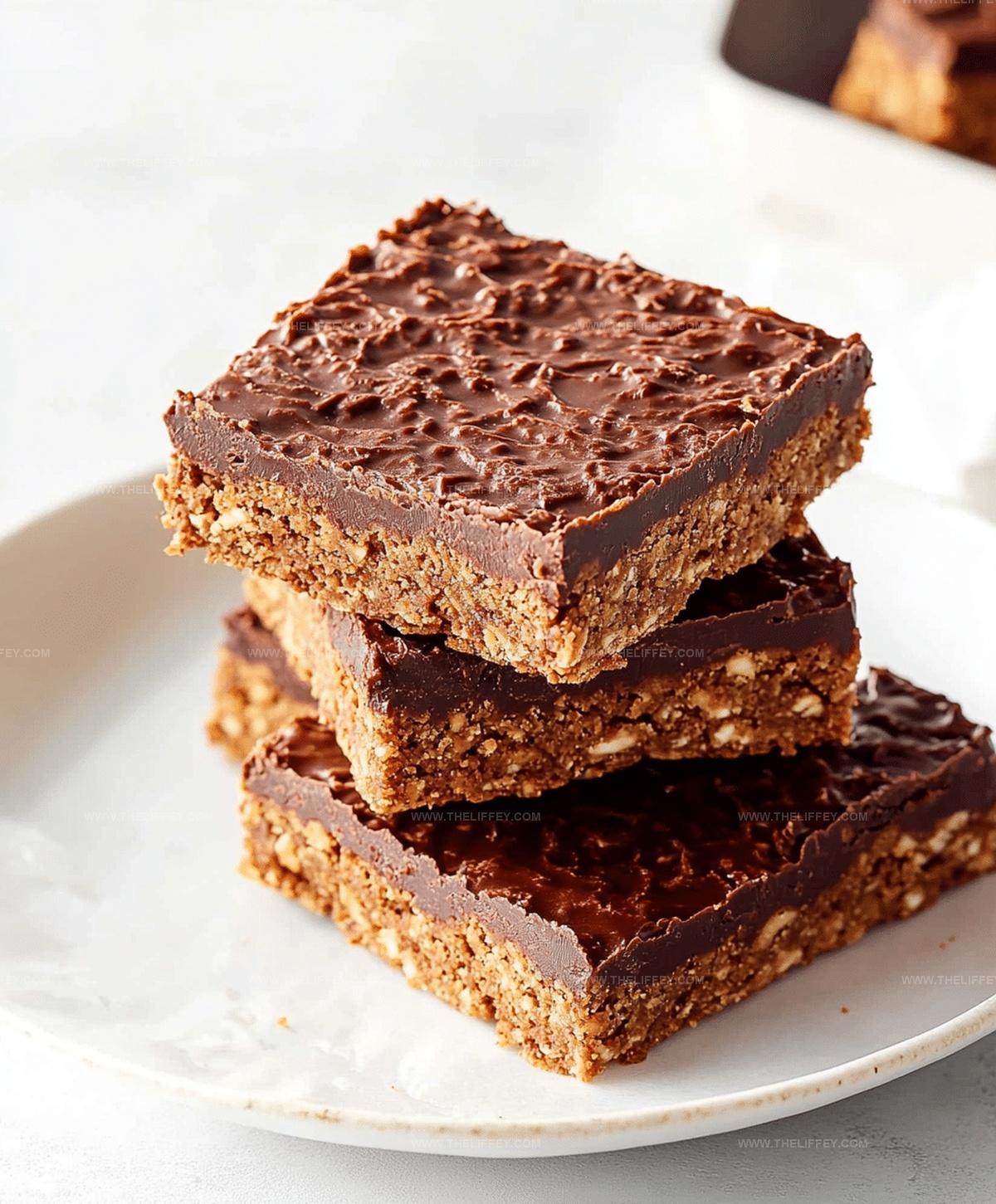 Easy No-Bake Chocolate Peanut Butter Bars Recipe