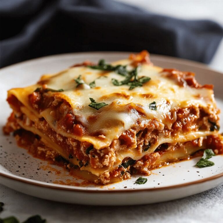 Turkey Lasagna Recipe