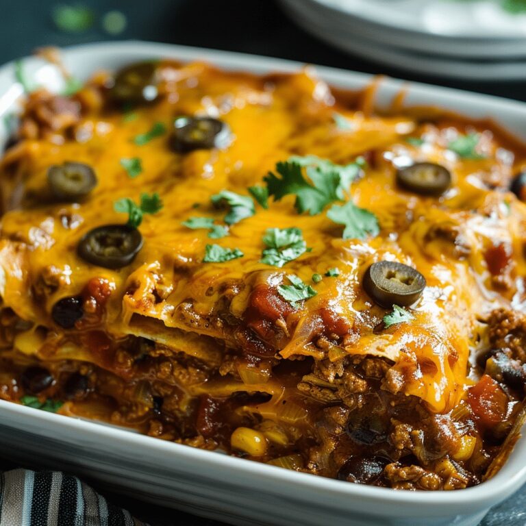 Beef Enchilada Bake Recipe