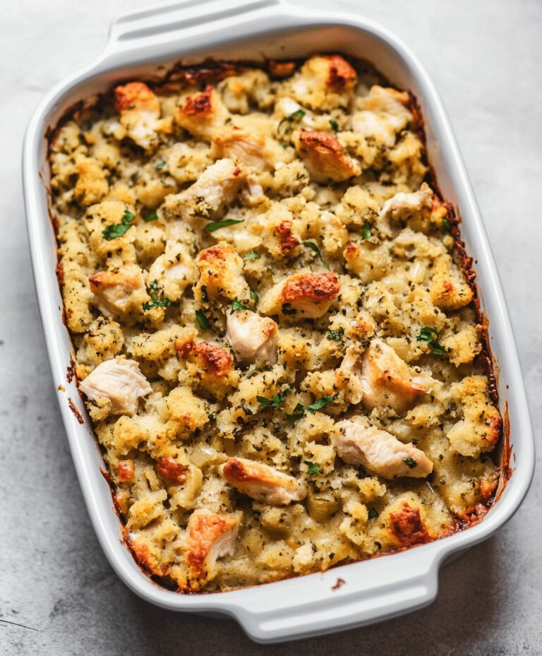 Chicken & Stuffing Bake Recipe