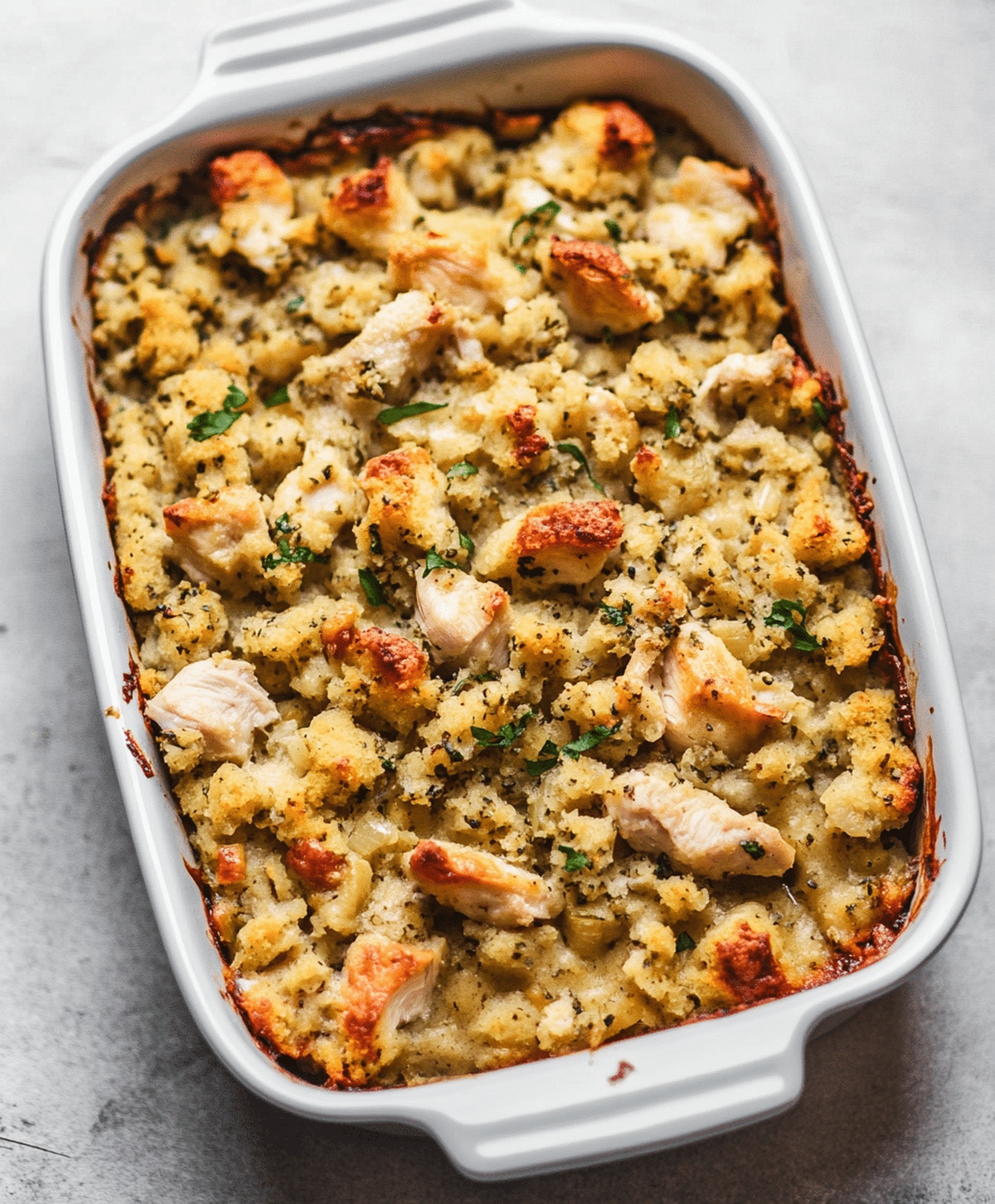 Chicken & Stuffing Bake Recipe