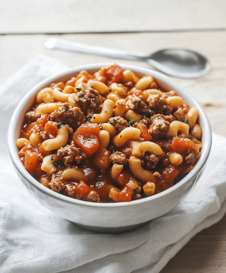 Hearty American Goulash Recipe