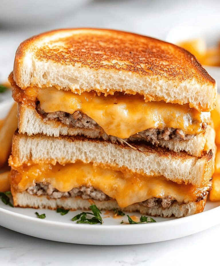 Irresistible Patty Melts With Secret Sauce Recipe