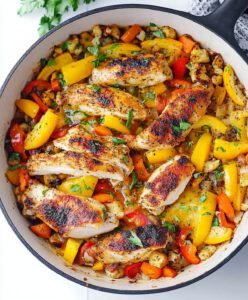 Spicy Cajun Chicken With Sweet Peppers Recipe