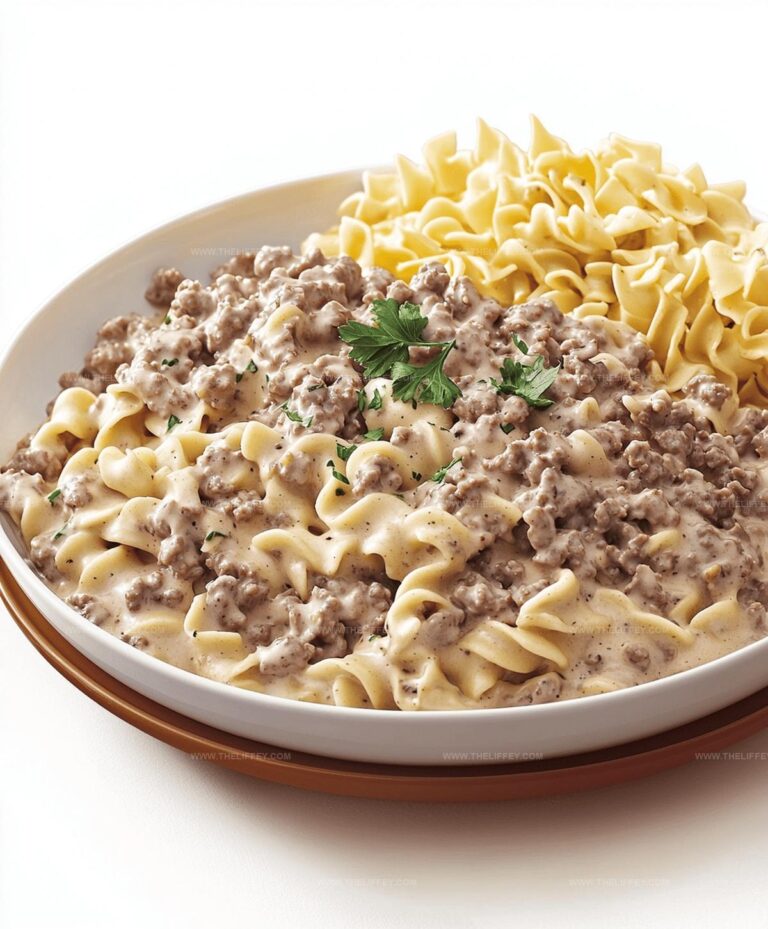 The Best Hamburger Stroganoff Recipe