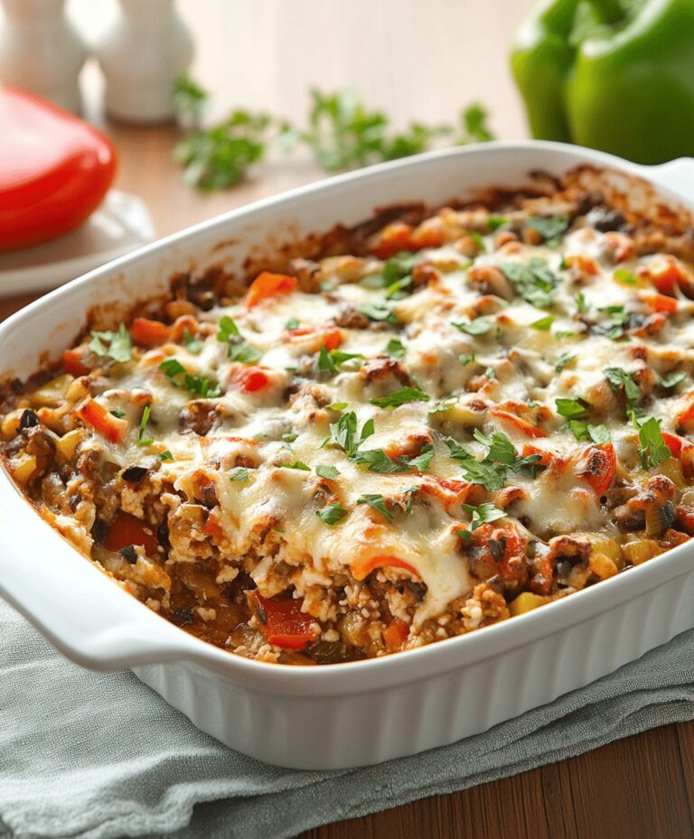 Stuffed Bell Pepper Casserole Recipe