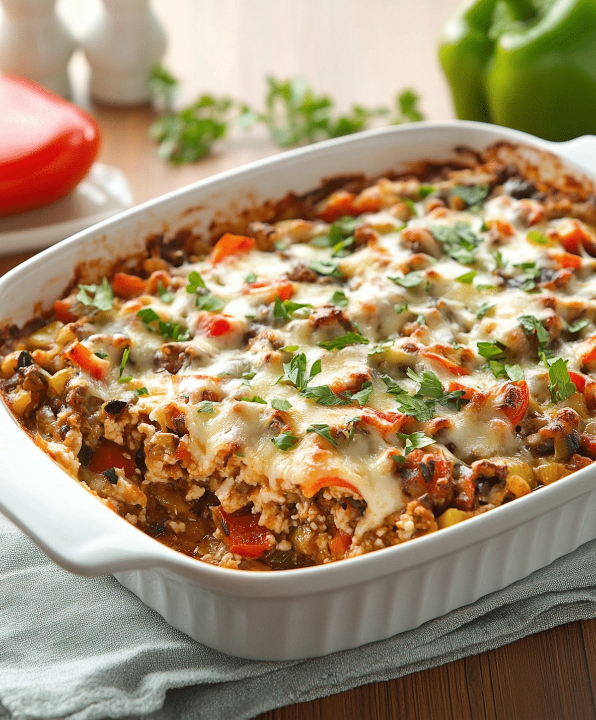 Stuffed Bell Pepper Casserole Recipe
