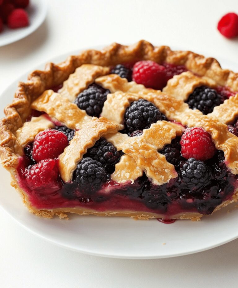 Best Triple Berry Pie Recipe
