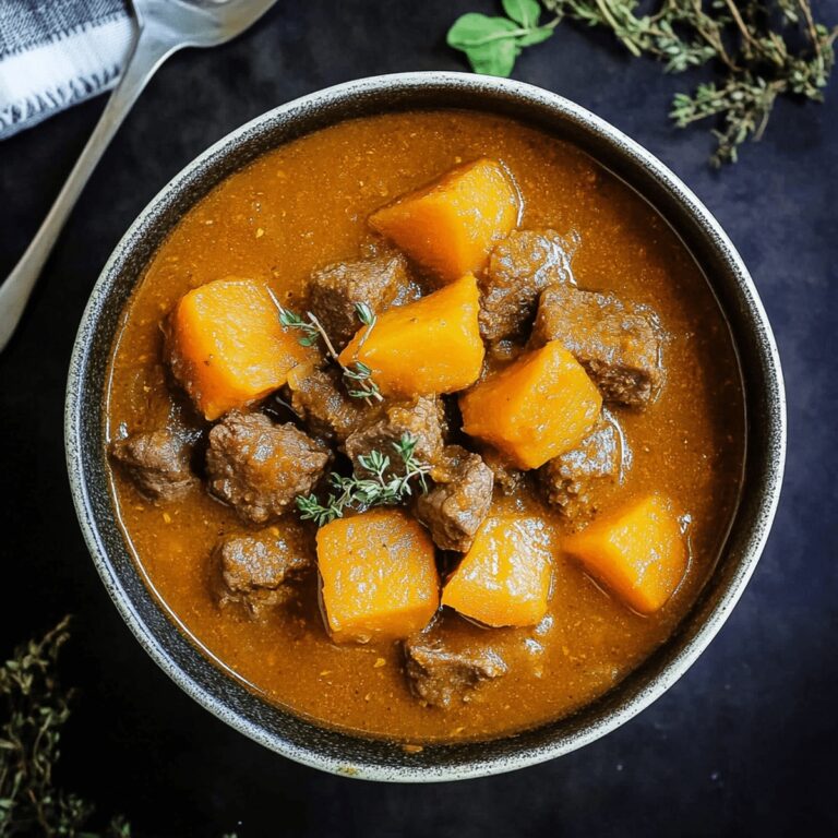 Beef Pumpkin Stew Recipe