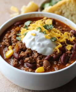 Quick Easy Chili Recipe on Stove Top