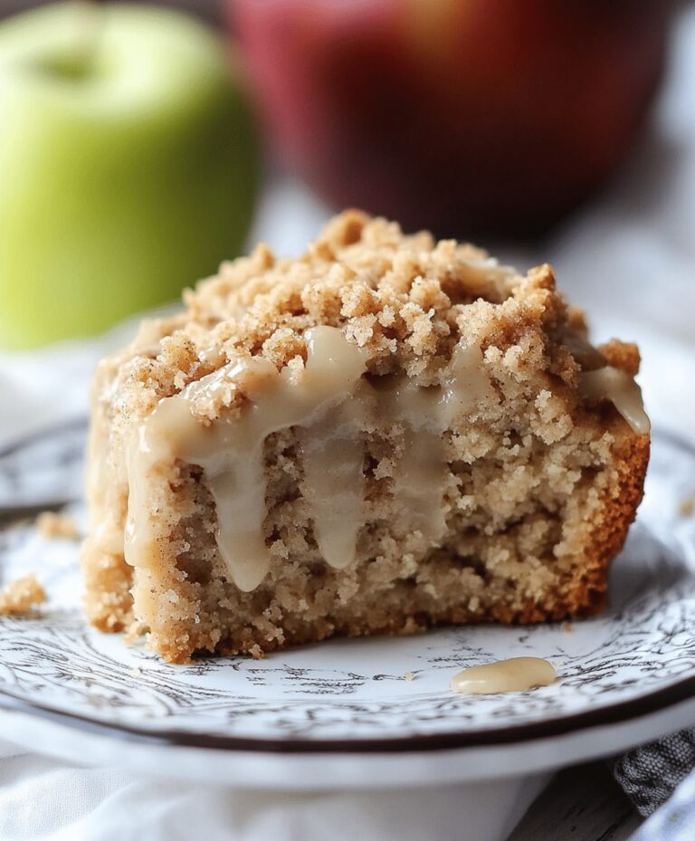 Apple Coffee Cake With Crumb Topping Recipe