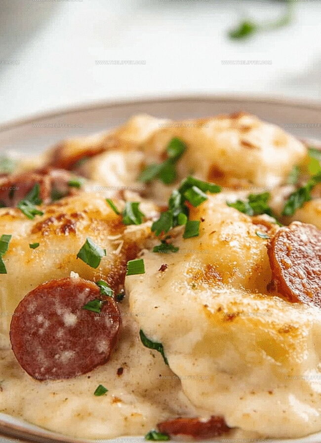 Tips for Crockpot Pierogi Casserole with Kielbasa