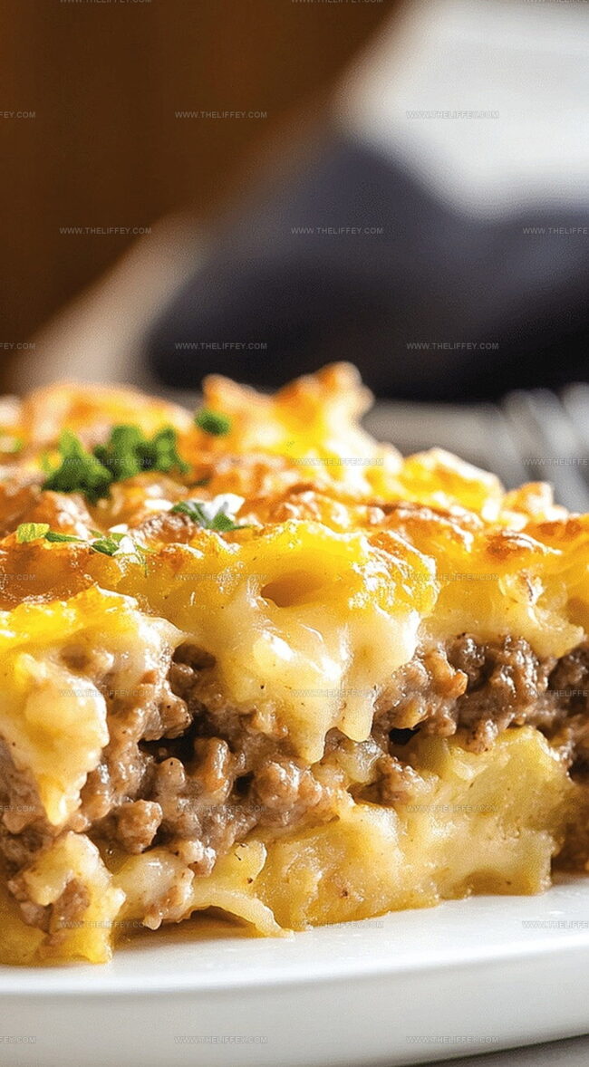Hamburger Hashbrown Casserole: Comfort Food Favorite
