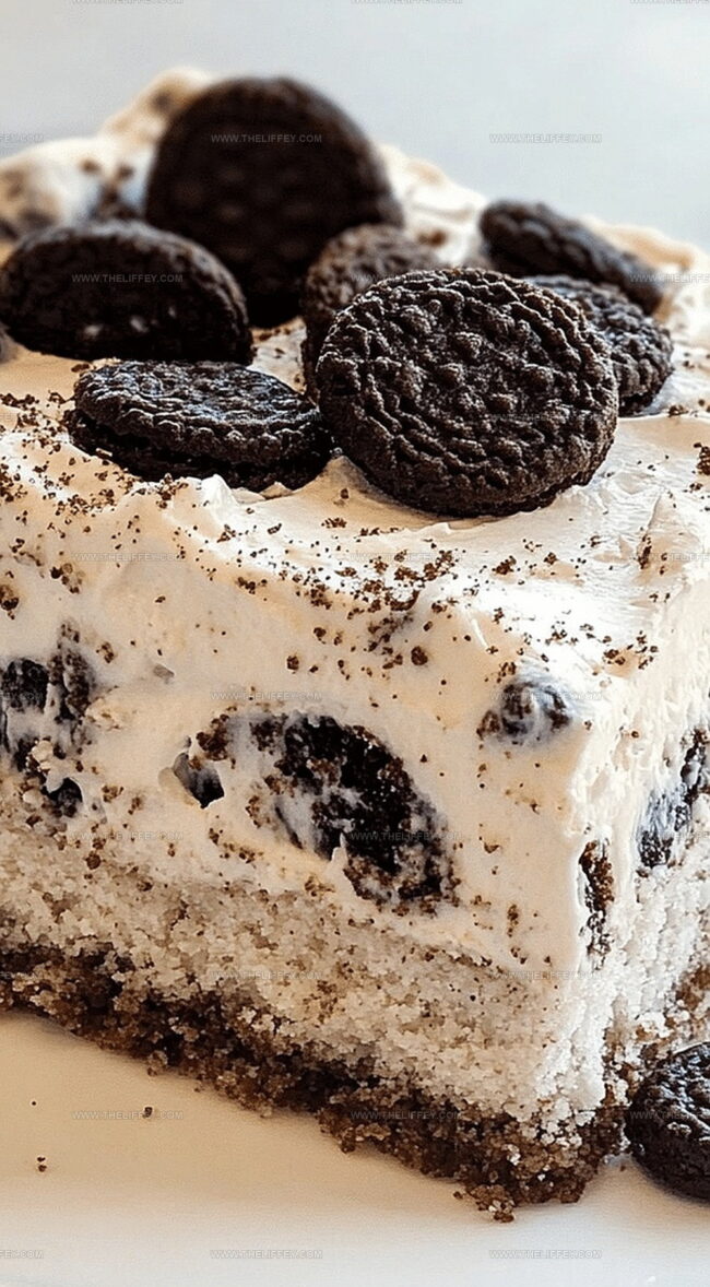 Cookies & Cream Sheet Cake That Impresses