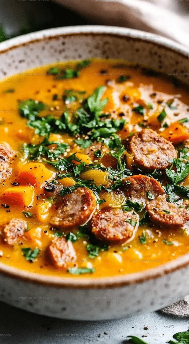 Sausage and Sweet Potato Soup Features