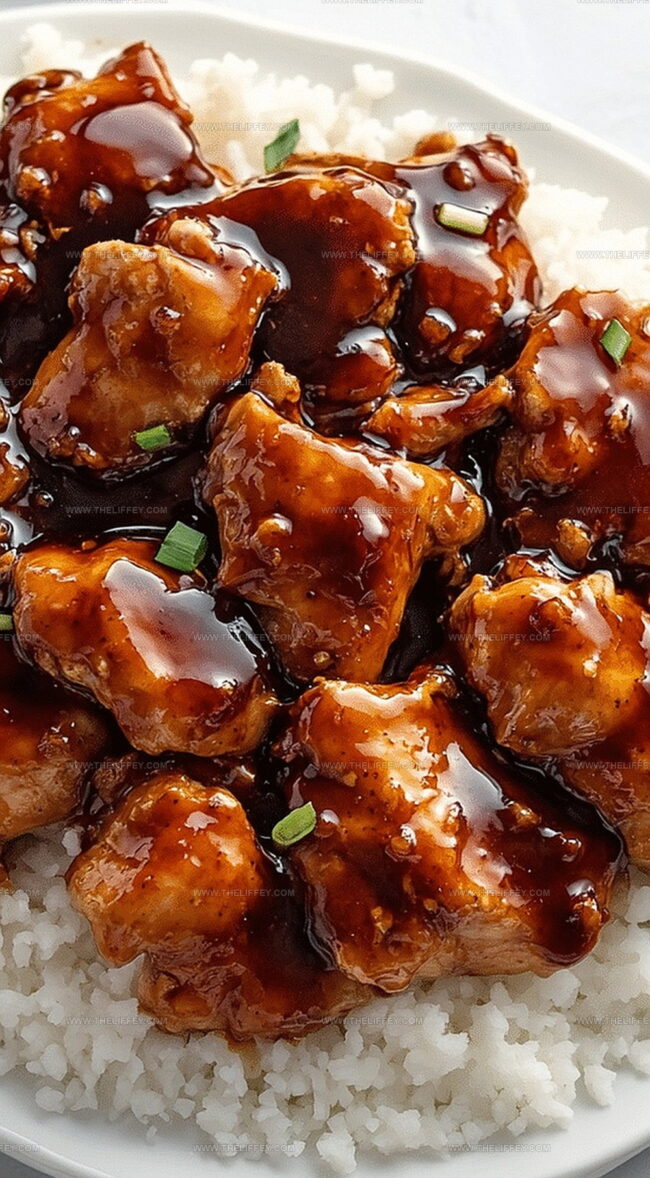 Easy Bourbon Chicken Flavor Profile