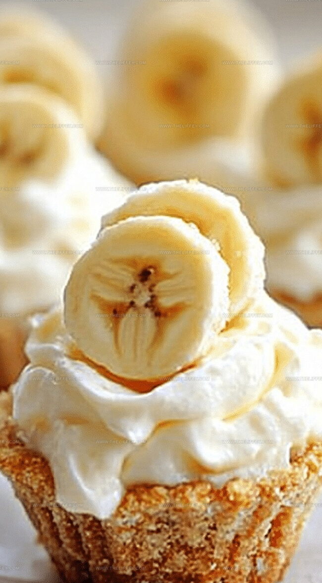 No-Bake Mini Banana Cream Pies Overview