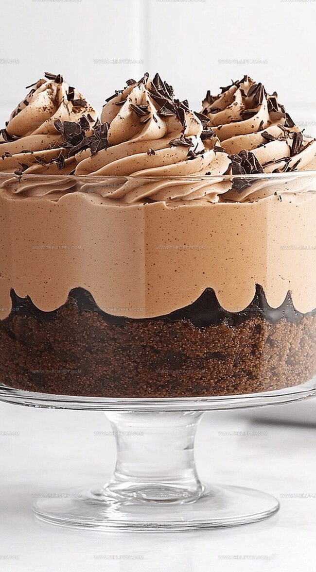 Bailey's Chocolate Cheesecake Trifle That Impresses