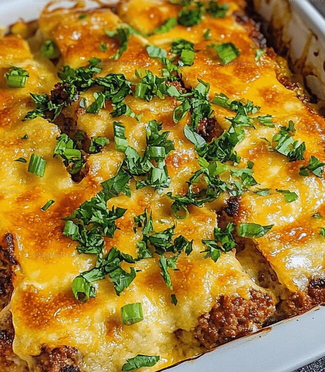 Tips for Cheesy Loaded Meatloaf Casserole
