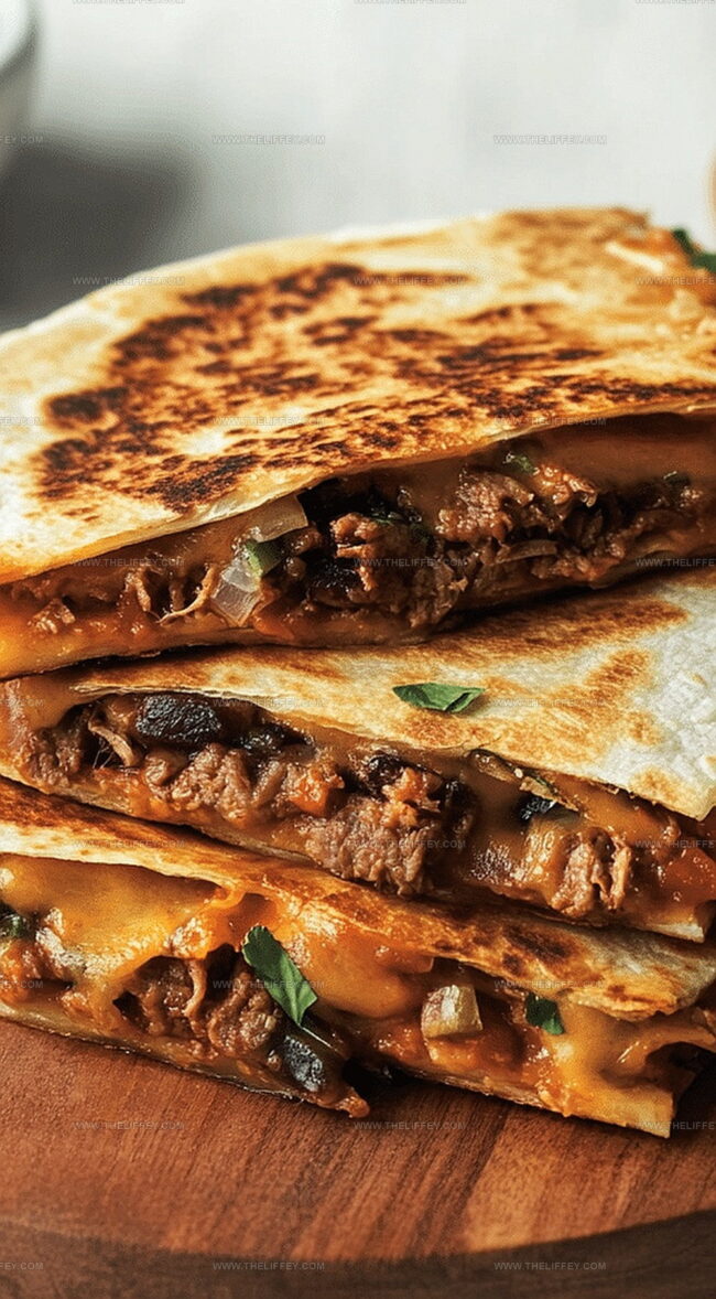 Flavorful Beef Quesadilla