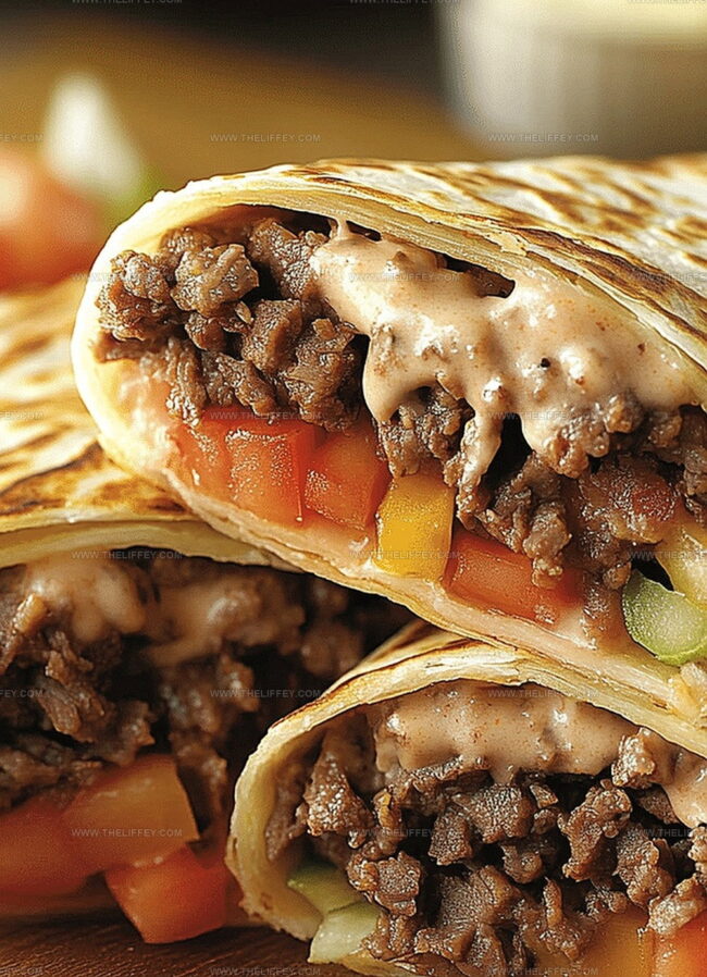 Tips for Cheesy Beef Fiesta Wraps