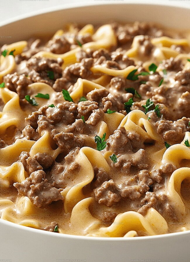 Flavor Variations for Ground Beef Stroganoff