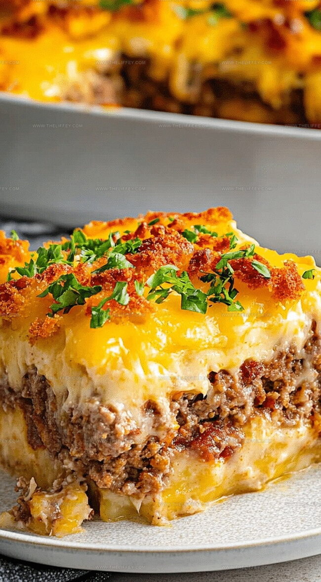 Why Cheesy Loaded Meatloaf Casserole Is So Delicious