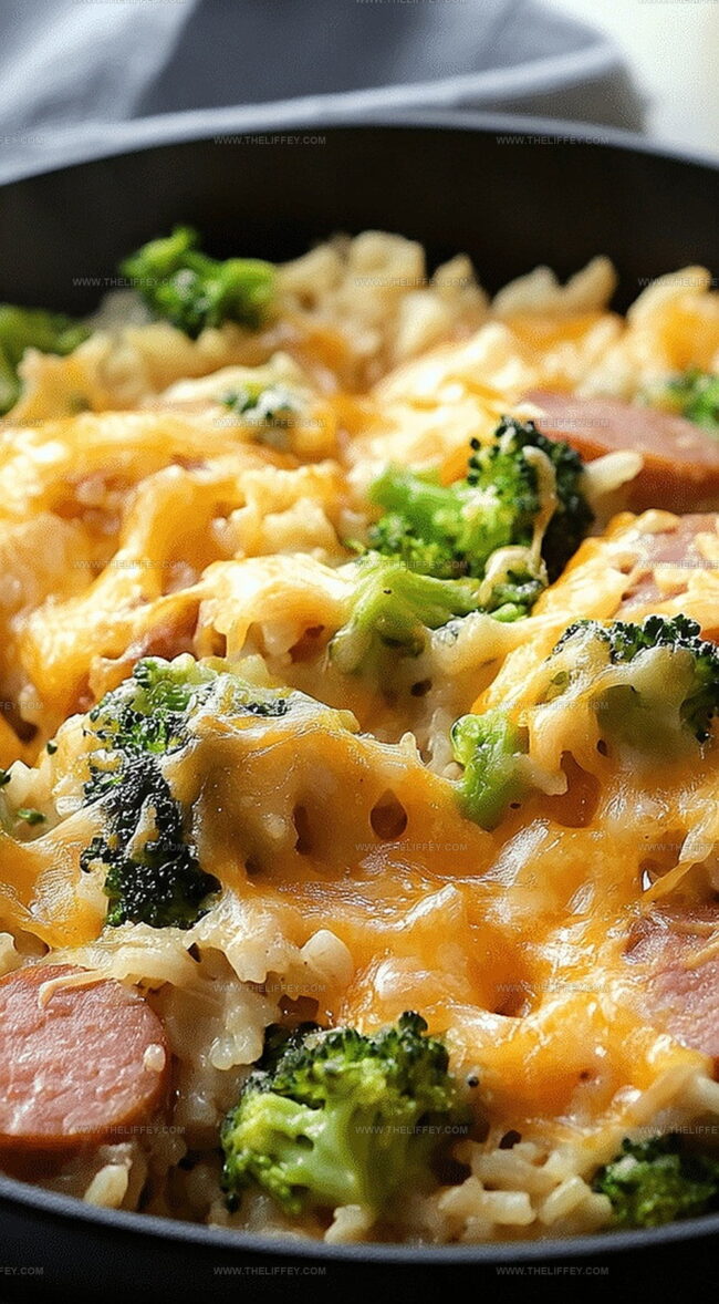 Why Cheesy Kielbasa Rice And Broccoli Skillet Works