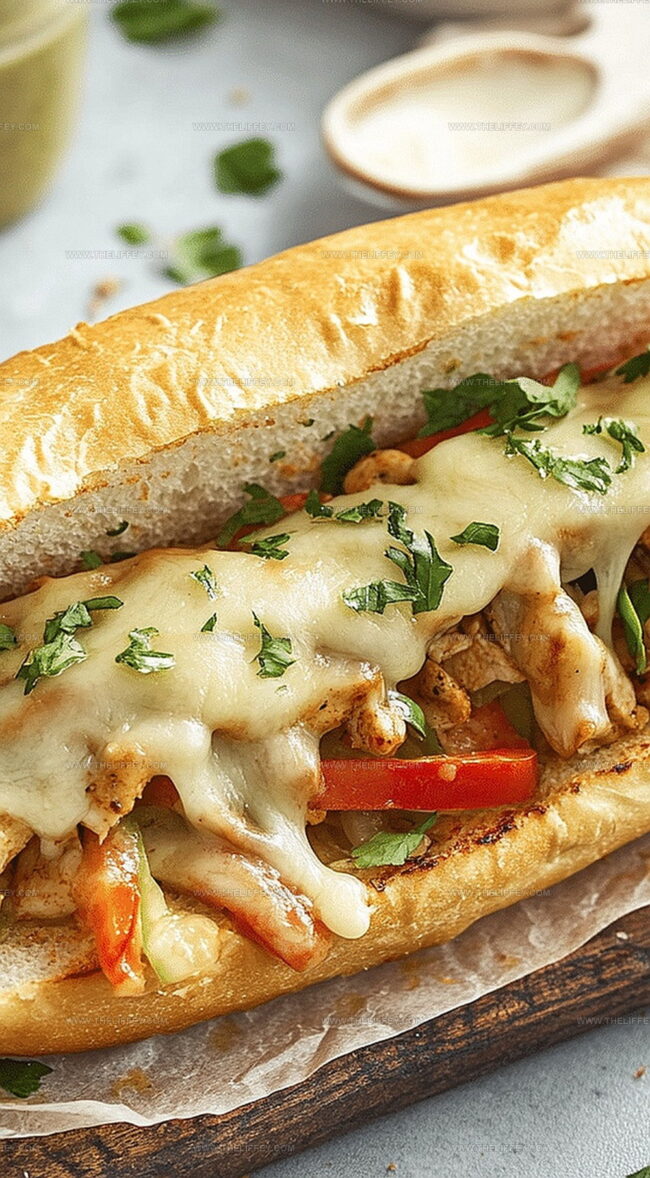 Chicken Philly Cheesesteak Packed With Flavor