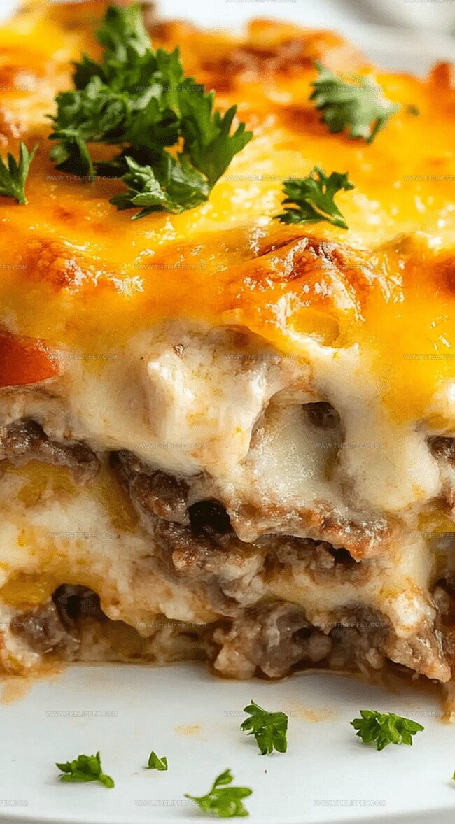 Philly Cheesesteak Casserole Summary