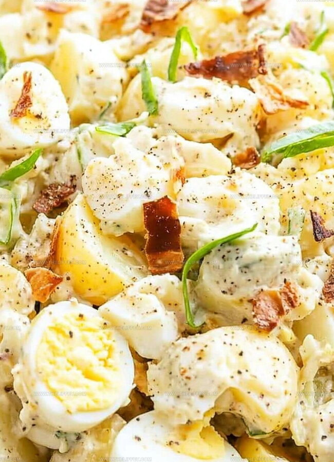 Flavor Variations for Potato Salad with Eggs