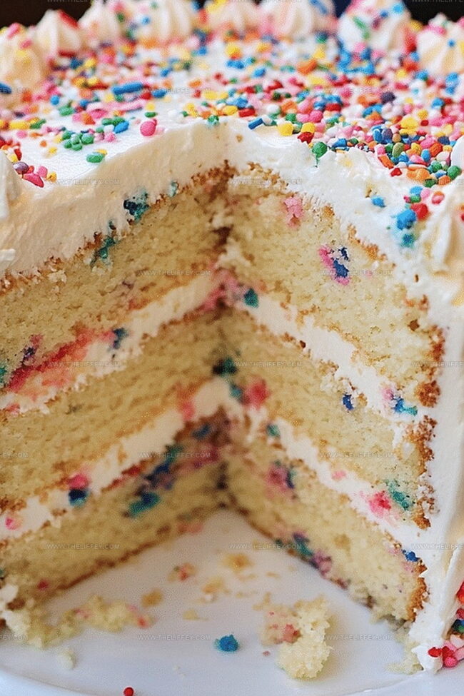 What Makes Funfetti Layer Cake So Festive