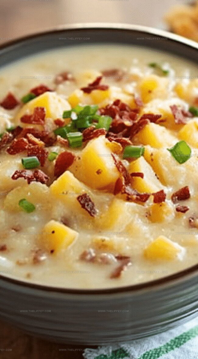 Slow Cooker Loaded Baked Potato Soup Essentials