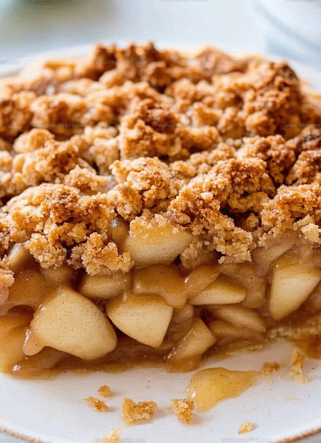 Tips for Perfectly Crispy Apple Crumble Pie