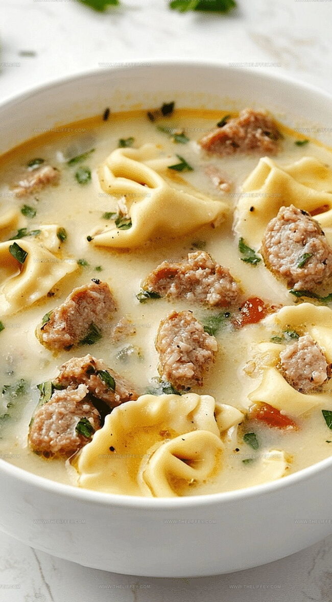 Flavor Tips For Sausage Tortellini Soup